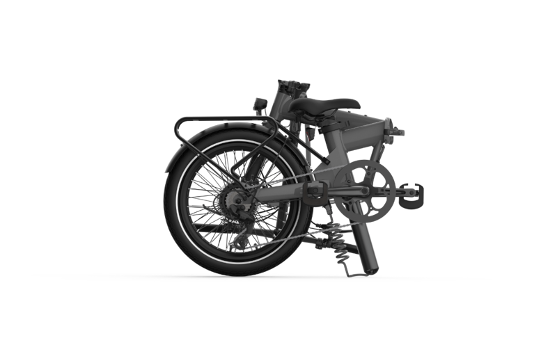 UTO Essential ESS20 2026 Electric Folding Bike - Satin Grey-2