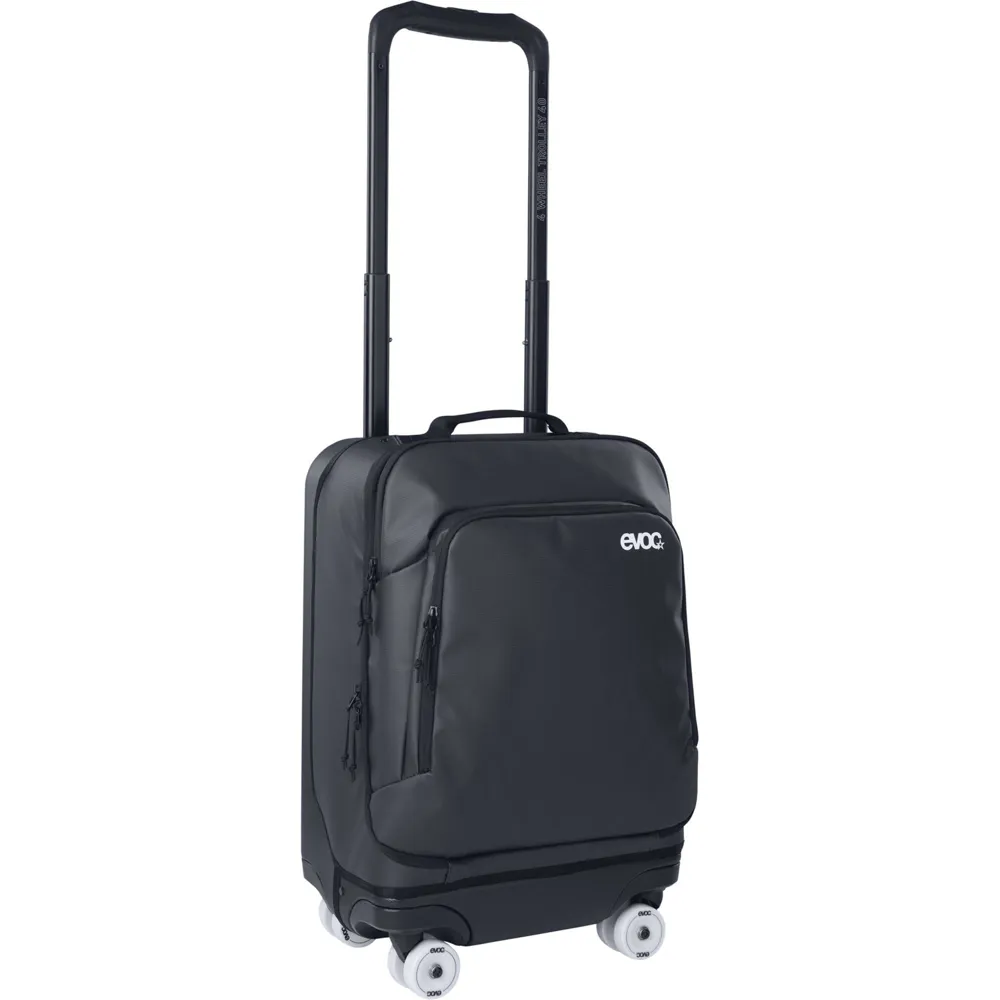 uPRISE Bikes Evoc 4-Wheel Trolley 40 Litre - Carbon Grey/Black | Price match, 365 day return s, 18-Month Warranty, Finance Available & Free UK Delivery