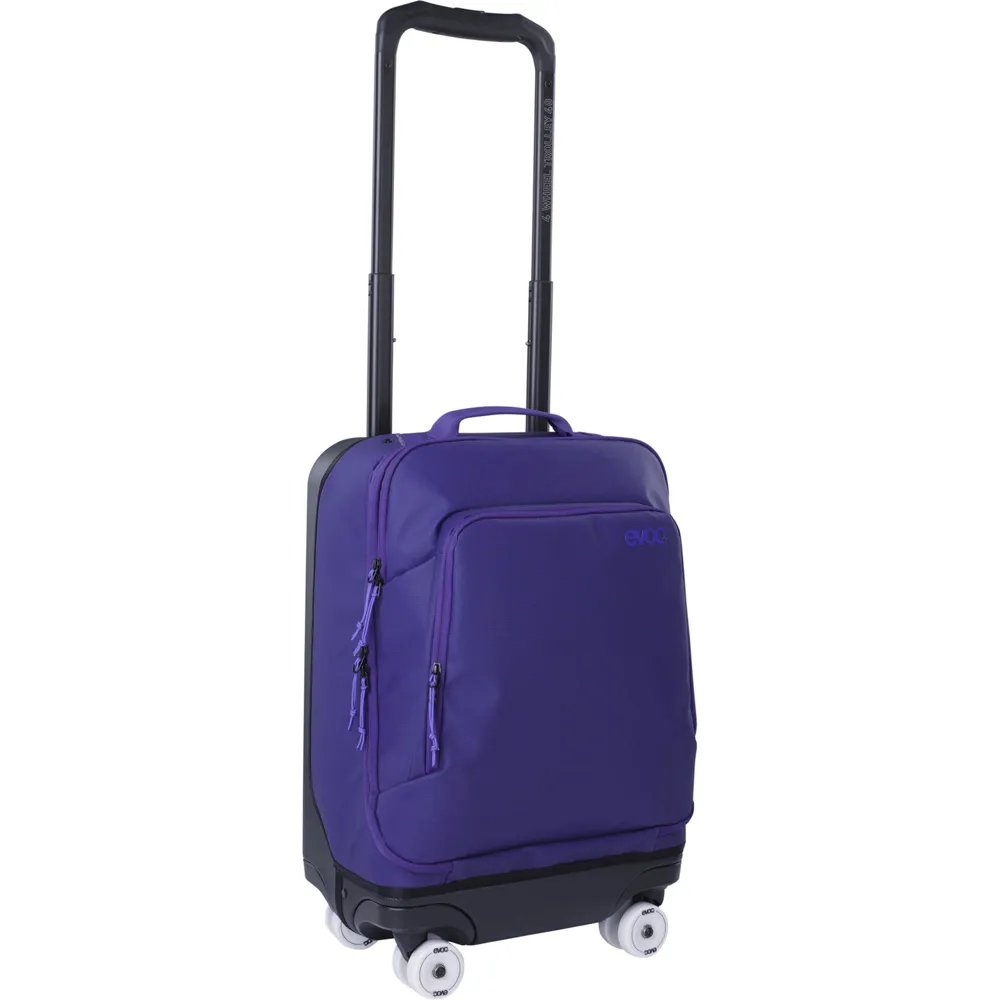 uPRISE Bikes Evoc 4-Wheel Trolley 40 Litre - Violet/Black | Price match, 365 day return s, 18-Month Warranty, Finance Available & Free UK Delivery