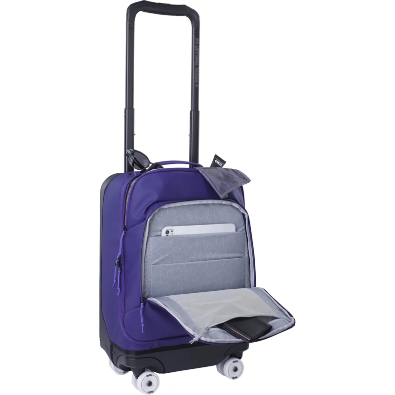 Evoc 4-Wheel Trolley 40 Litre - Violet/Black-3
