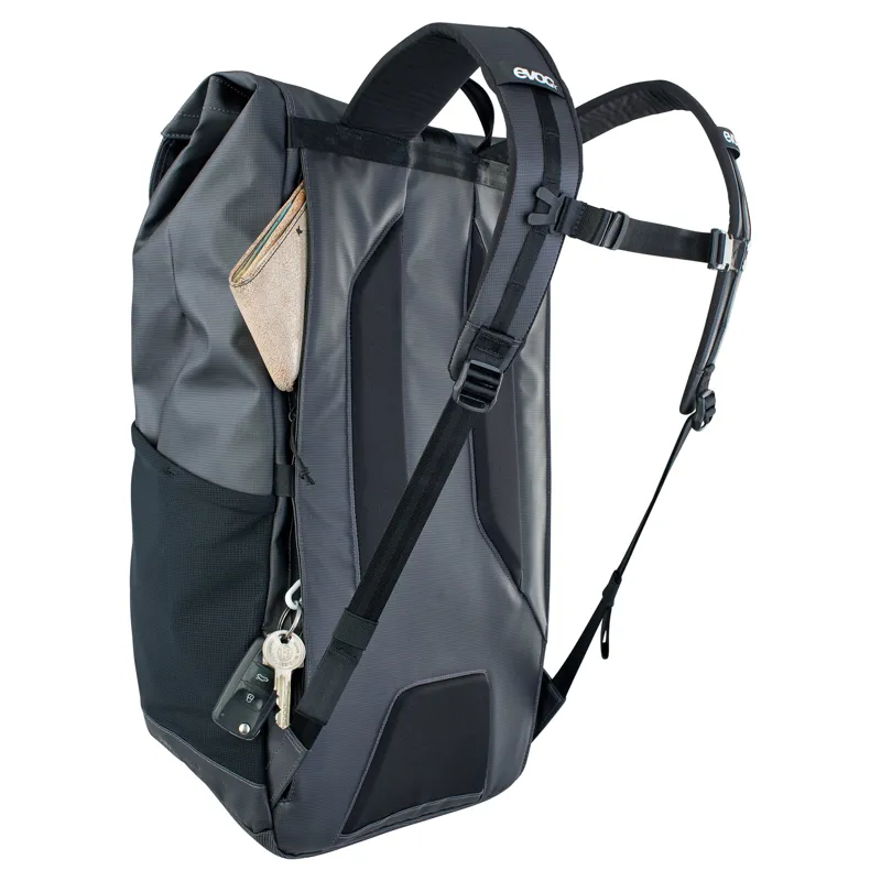 Evoc Duffle 26 Litre Backpack - Carbon Grey/Black-4