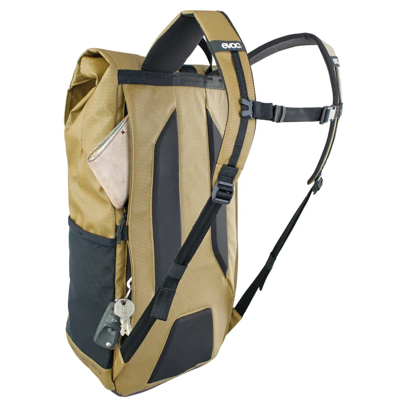 Evoc Duffle 16 Litre Backpack - Curry/Black-4