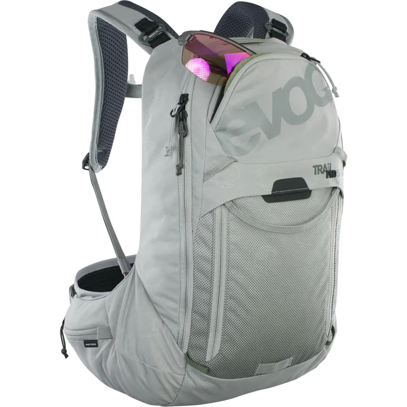 Evoc Trail Pro Protector 12 Litre Backpack SF - Stone-2
