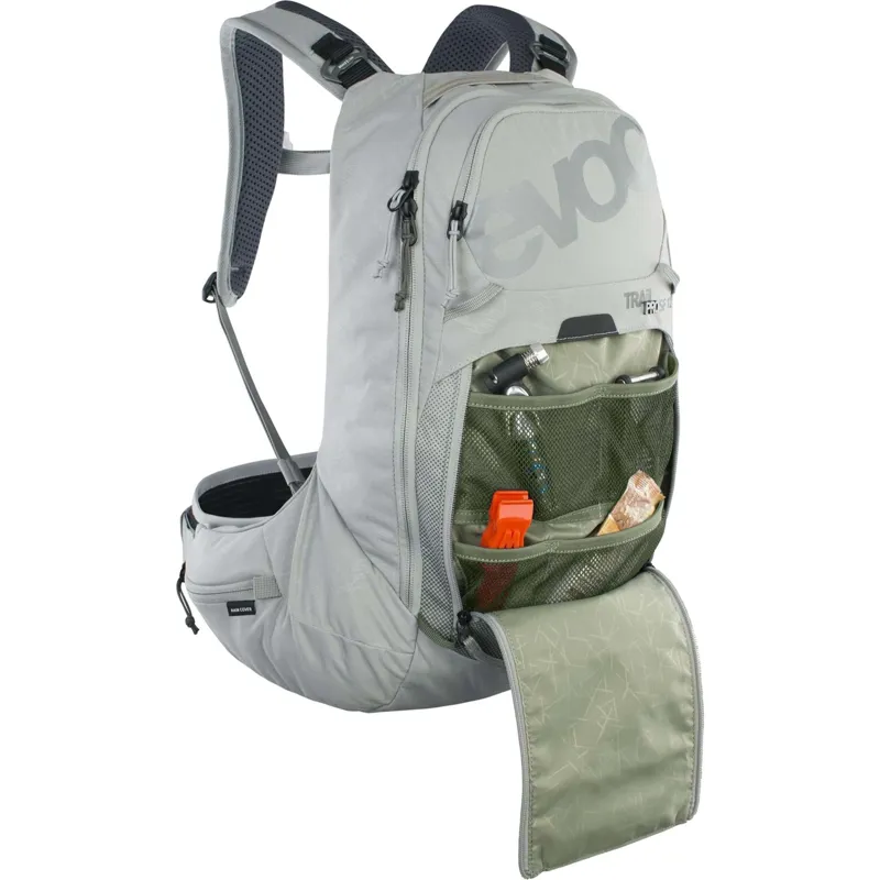 Evoc Trail Pro Protector 12 Litre Backpack SF - Stone-4
