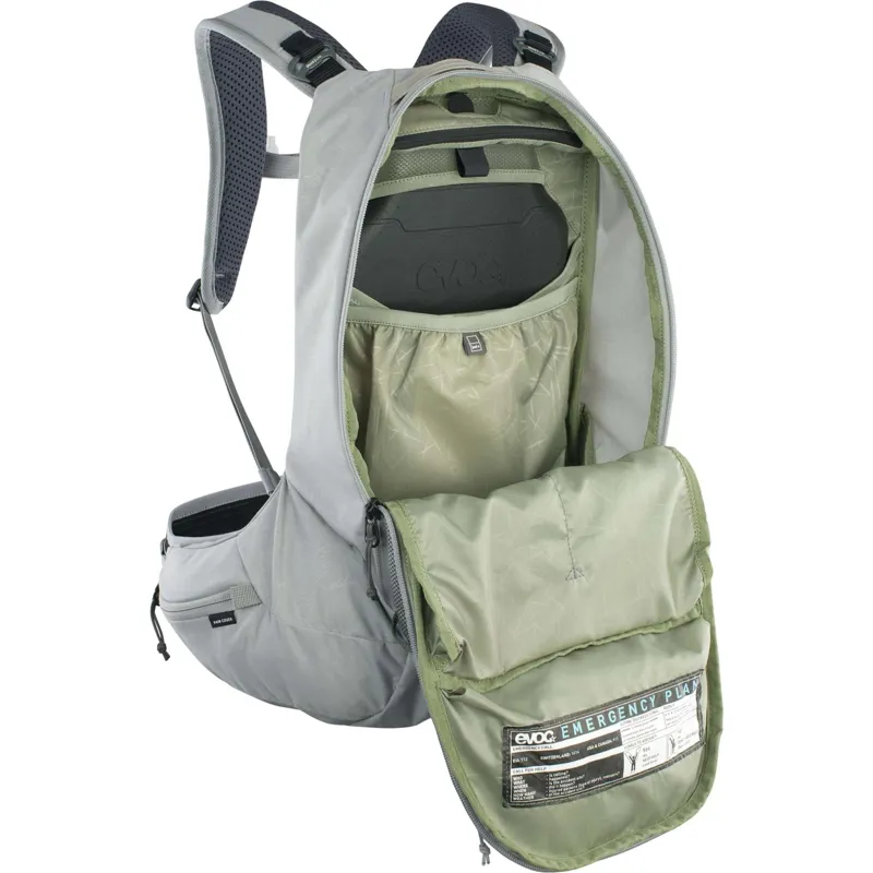 Evoc Trail Pro Protector 12 Litre Backpack SF - Stone-6