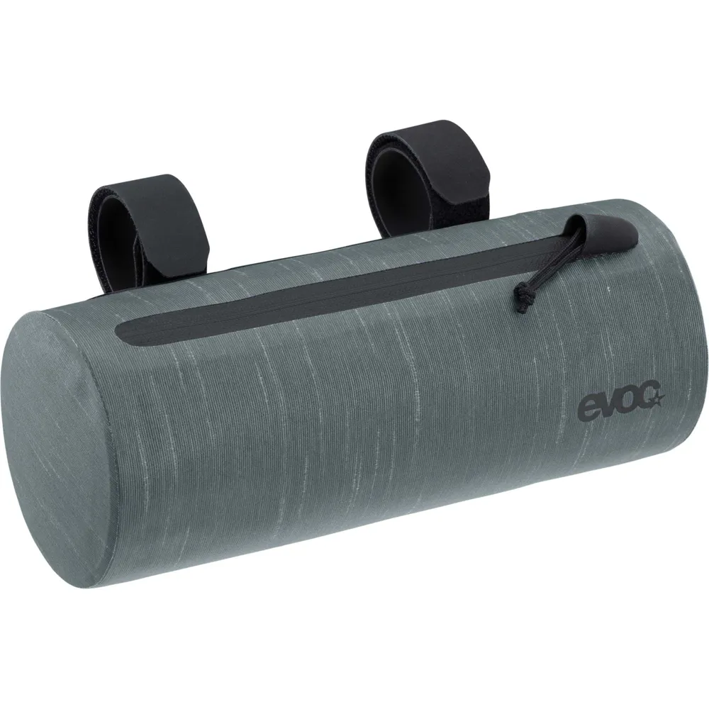 uPRISE Bikes Evoc Waterproof 1.5 Litre Handlebar Pack - Steel | Price match, 365 day return s, 18-Month Warranty, Finance Available & Free UK Delivery