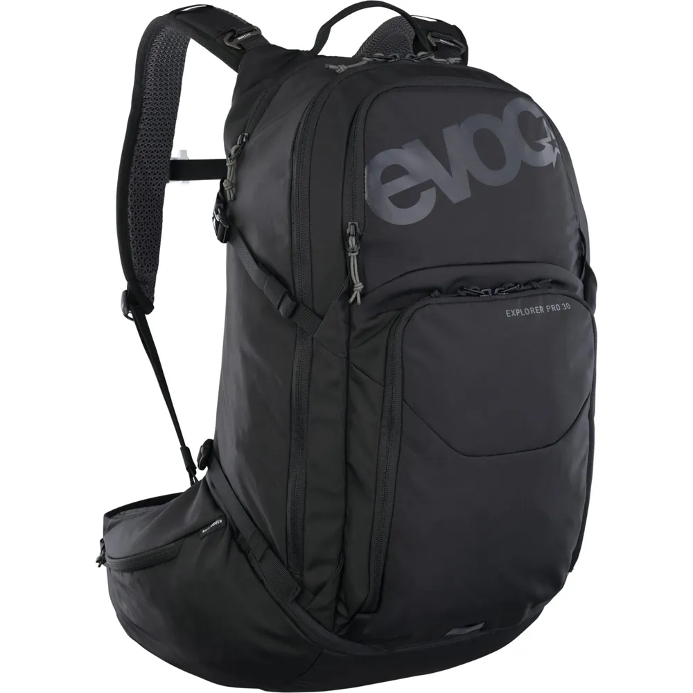 uPRISE Bikes Evoc Explorer Pro Performance 30 Litre Backpack - Black | Price match, 365 day return s, 18-Month Warranty, Finance Available & Free UK Delivery