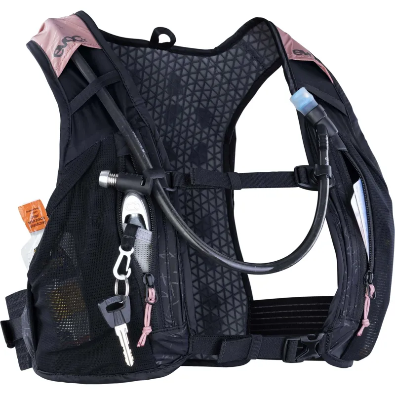 Evoc Hydro Pro 6L Hydration Pack 1.5L Bladder - Dusty Pink/Black-2