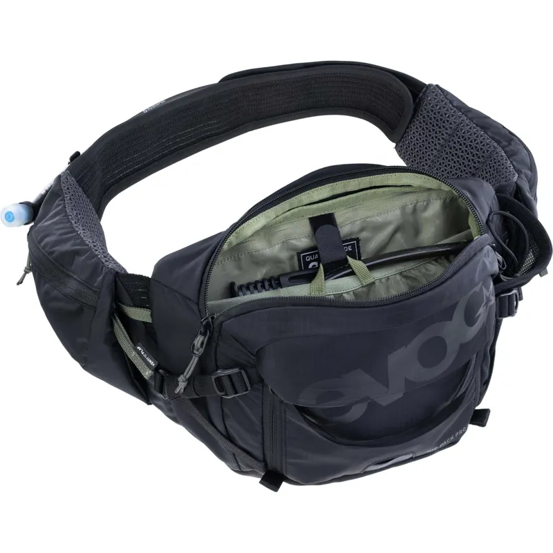Evoc Hip Pack Pro 3L Hydration Pack  1.5L Bladder - Black-5