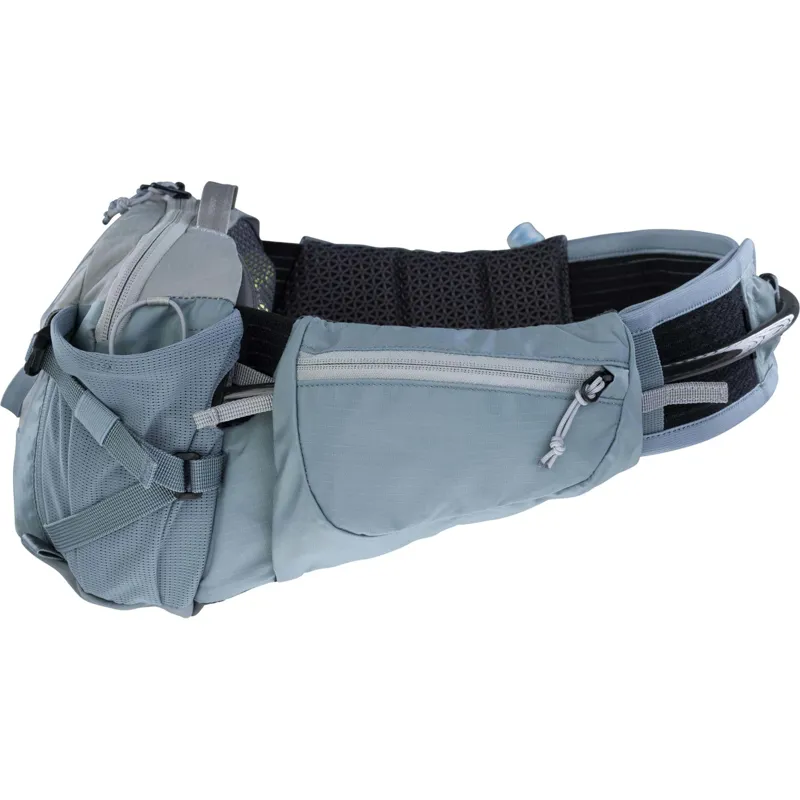 Evoc Hip Pack Pro 3L Hydration Pack  1.5L Bladder - Stone/Steel-6