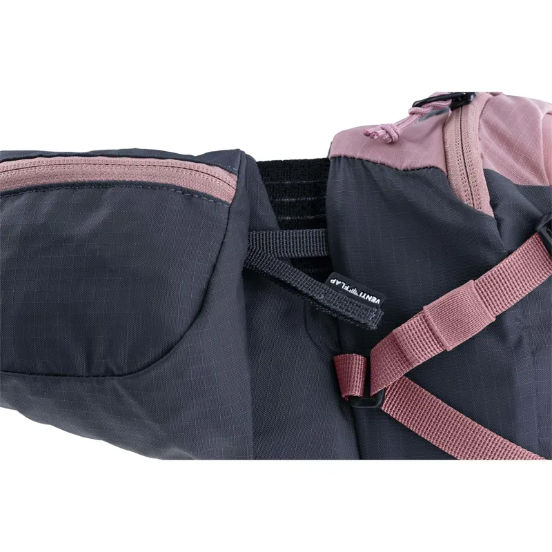 Evoc Hip Pack Pro 3L Hydration Pack  1.5L Bladder - Dusty Pink/Grey-9