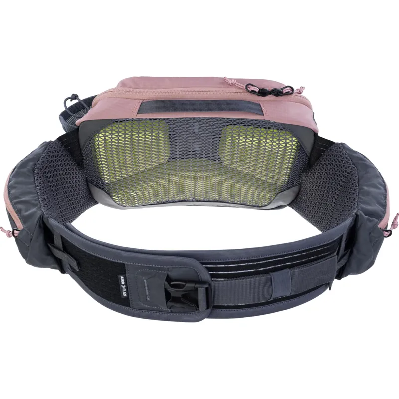Evoc Hip Pack Pro 3L Hydration Pack  1.5L Bladder - Dusty Pink/Grey-1