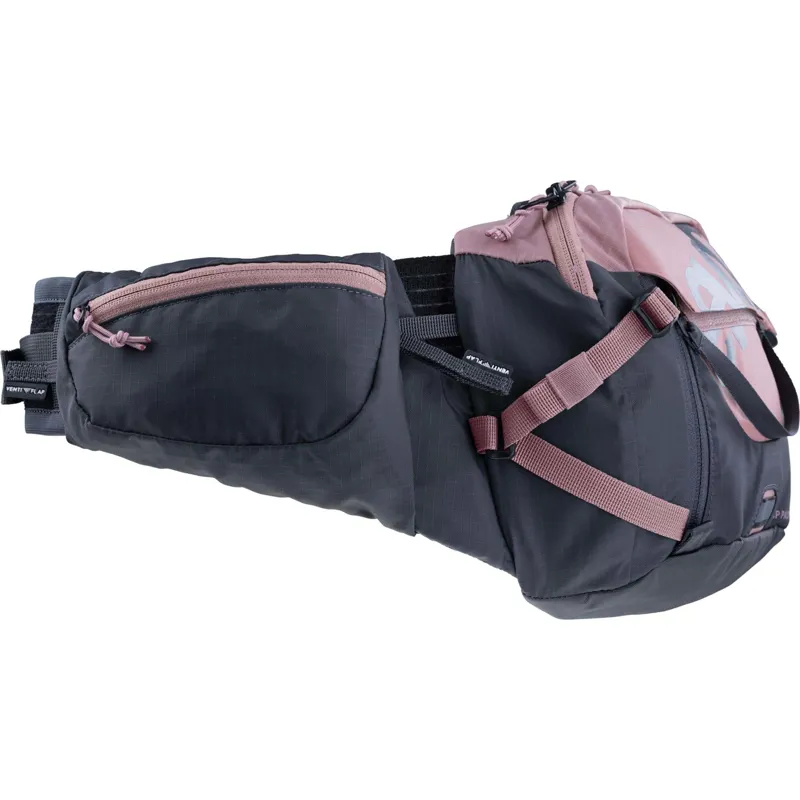 Evoc Hip Pack Pro 3 Litre Waist Pack - Dusty Pink/Carbon Grey-1
