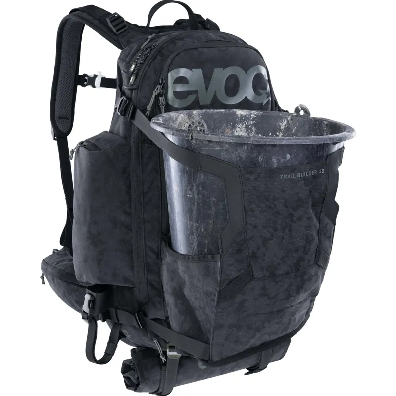 Evoc Trail Builder Performance 35 Litre Backpack - Black-4