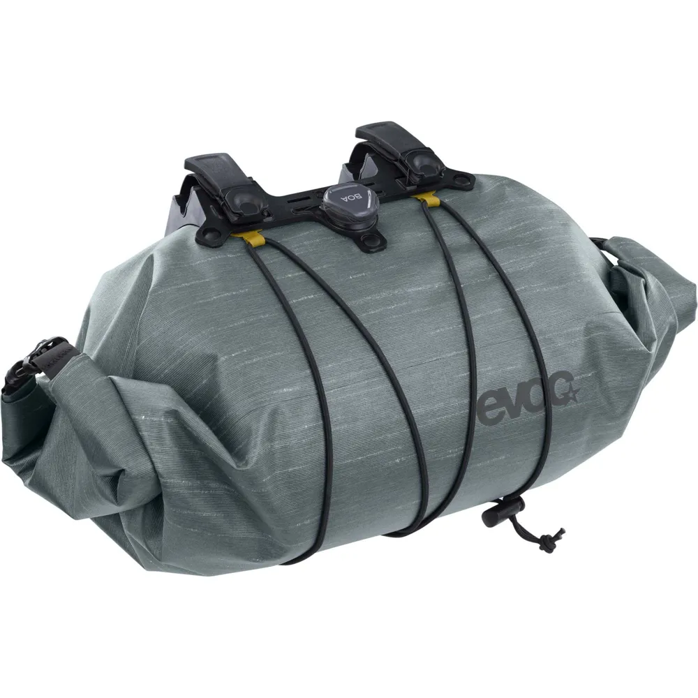 uPRISE Bikes Evoc Waterproof Handlebar 9 Litre Boa Pack - Steel | Price match, 365 day return s, 18-Month Warranty, Finance Available & Free UK Delivery