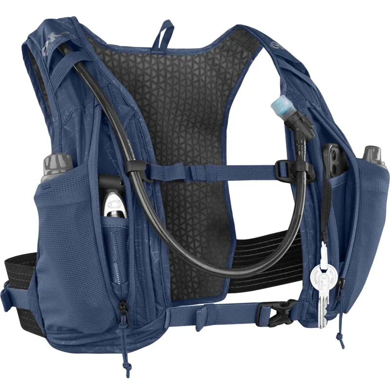 Evoc Hydro Pro 3L Hydration Pack + 1.5L Bladder Backpack - Denim-3