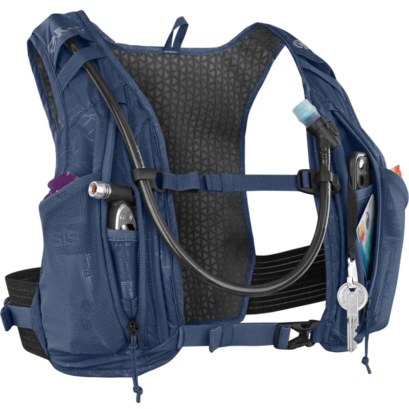 Evoc Hydro Pro 3L Hydration Pack + 1.5L Bladder Backpack - Denim-4
