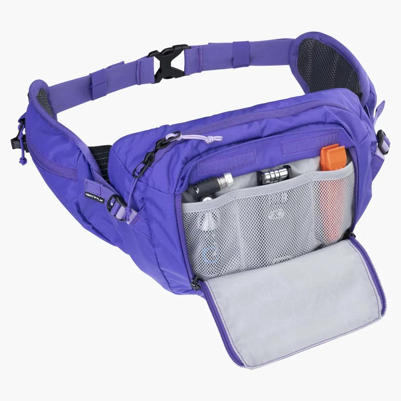 Evoc Hip Pack Hydration Pack 3L + 1.5L Bladder - Violet-2