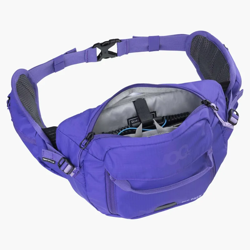 Evoc Hip Pack Hydration Pack 3L + 1.5L Bladder - Violet-3