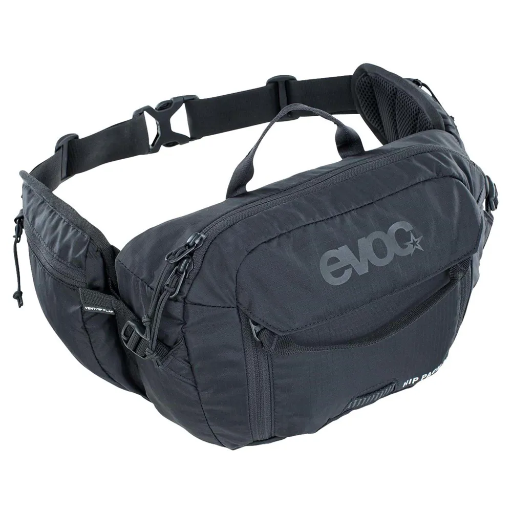uPRISE Bikes Evoc Hip Pack 3 - Litre - Black | Price match, 365 day return s, 18-Month Warranty, Finance Available & Free UK Delivery