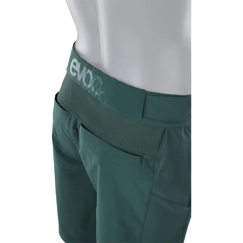 Evoc Men's Bike Baggy Shorts - Bottle Green-5