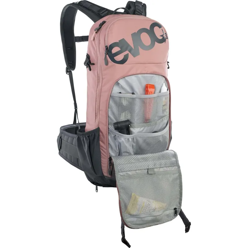 Evoc FR Enduro Protector 16 Litre Backpack - Dusty Pink/Carbon Grey-5