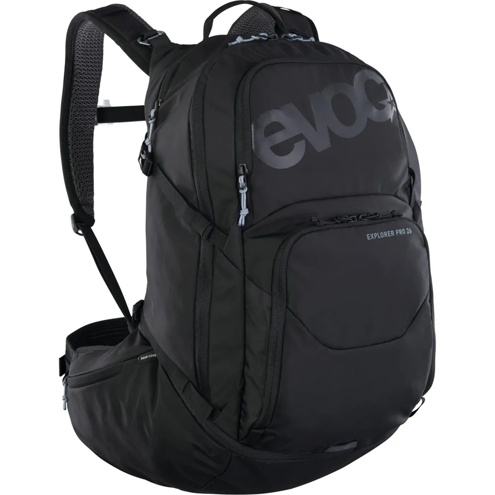 uPRISE Bikes Evoc Explorer Pro Performance 26 Litre Backpack - Black | Price match, 365 day return s, 18-Month Warranty, Finance Available & Free UK Delivery