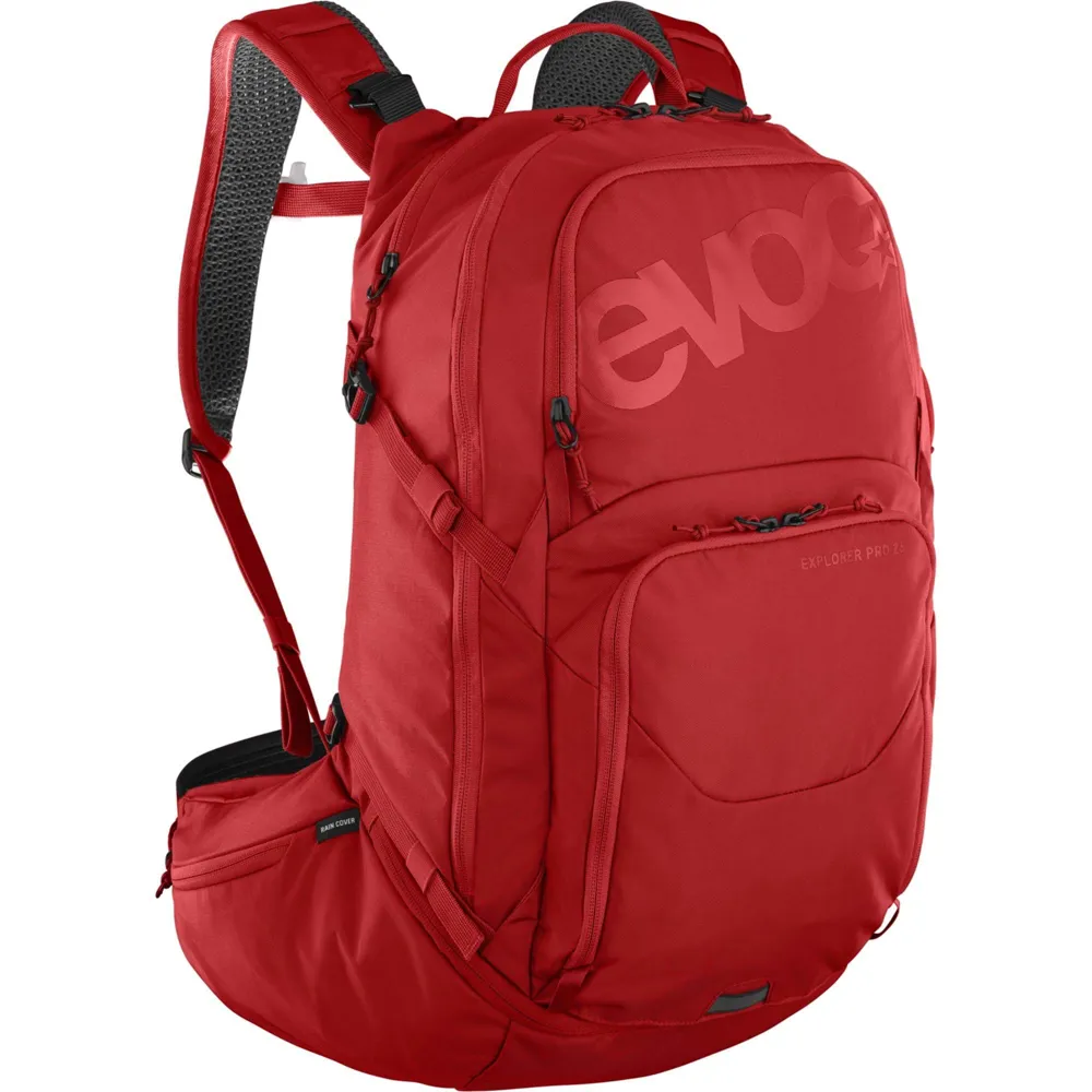 uPRISE Bikes Evoc Explorer Pro Performance Backpack - 26L - True Red | Price match, 365 day return s, 18-Month Warranty, Finance Available & Free UK Delivery