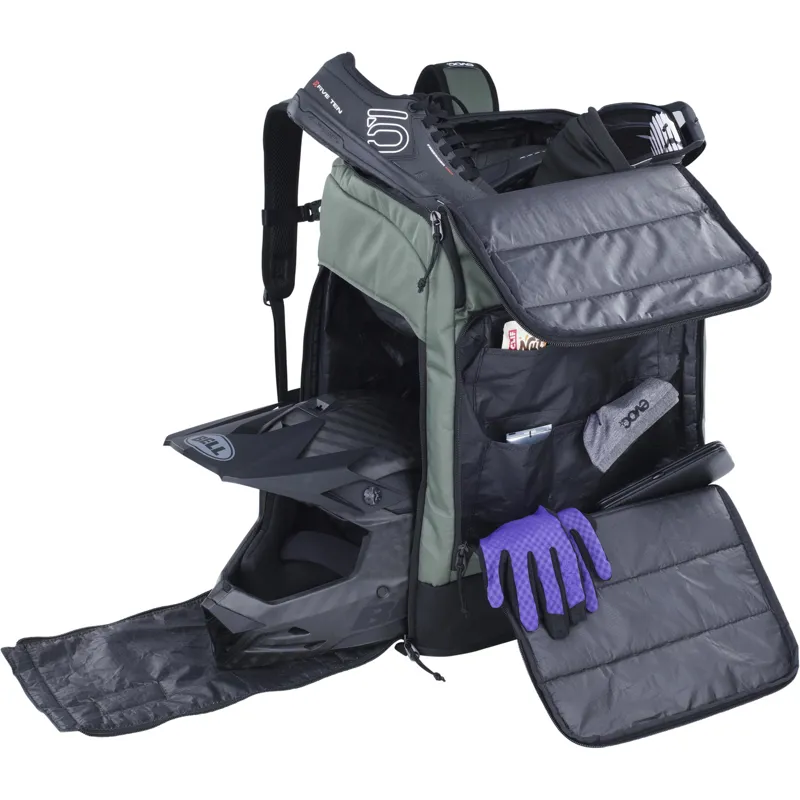 Evoc Gear 60 Litre Backpack - Dark Olive-4