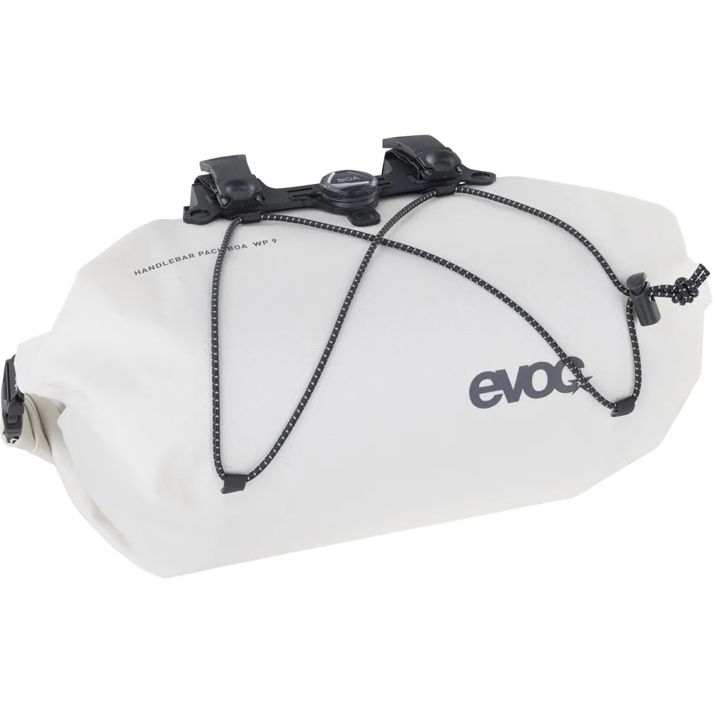 uPRISE Bikes Evoc Waterproof Boa Handlebar Pack - 9 Litre - Sand | Price match, 365 day returns, 18-Month Warranty, Finance Available & Free UK Delivery