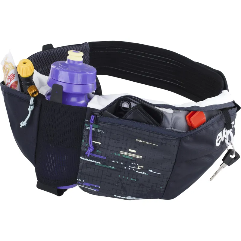 Evoc Hip Pouch Pro 1 Litre + Drink Bottle - Multicolour-2