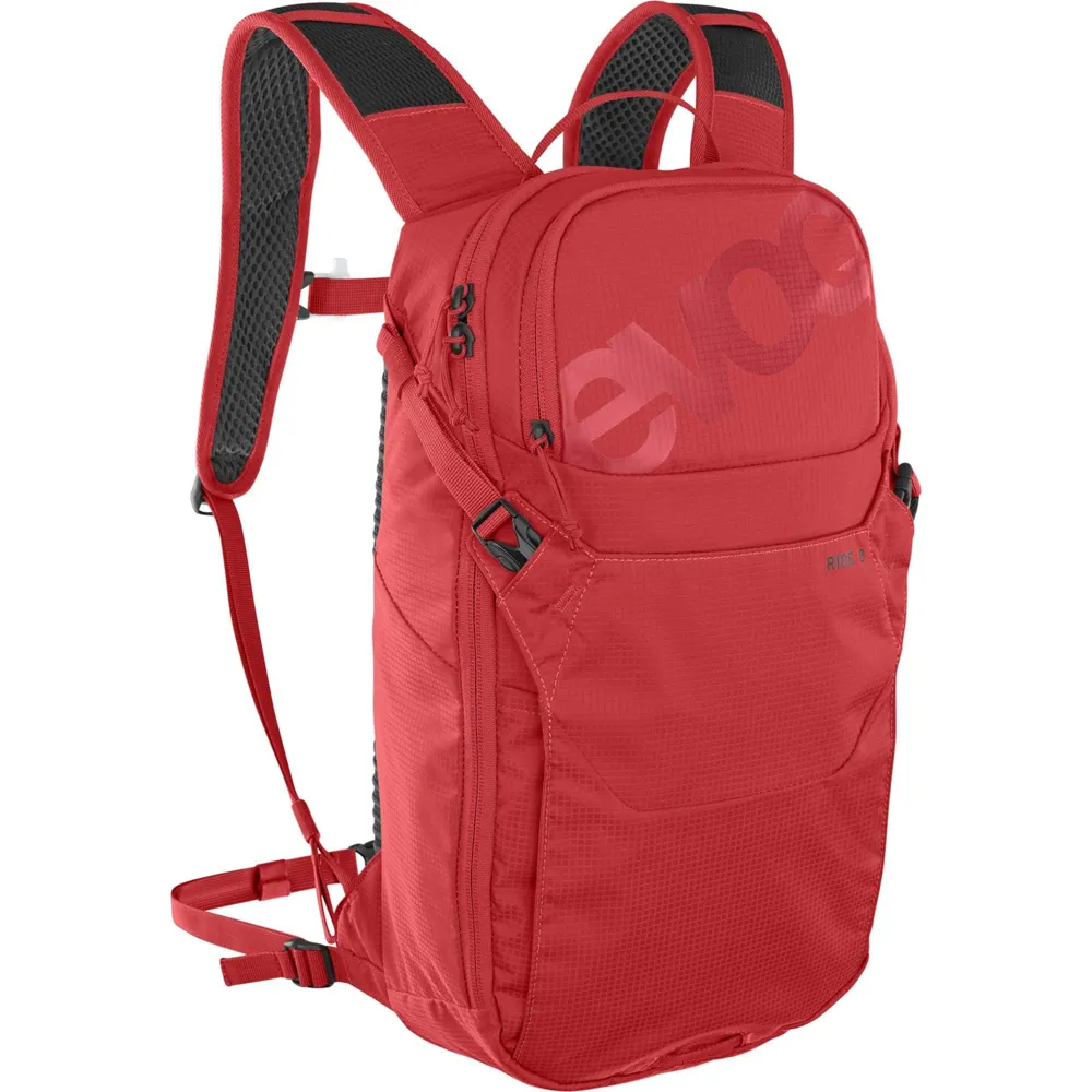 uPRISE Bikes Evoc Ride 8 Litre Backpack - True Red | Price match, 365 day return s, 18-Month Warranty, Finance Available & Free UK Delivery