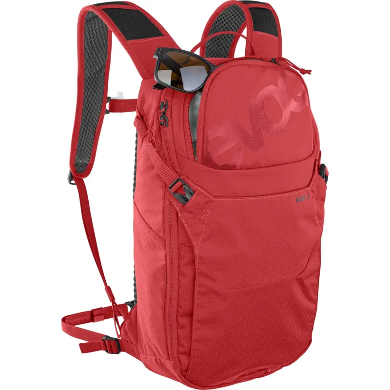 Evoc Ride 8 Litre Backpack - True Red-2