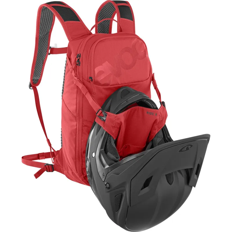 Evoc Ride 8 Litre Backpack - True Red-3
