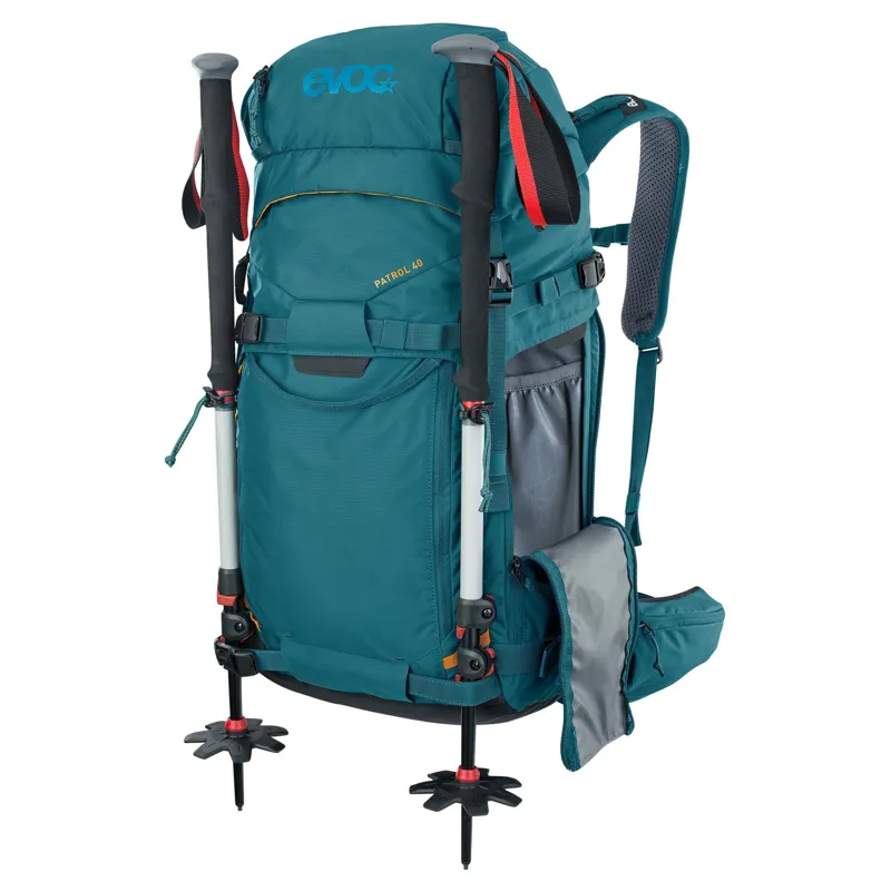 Evoc Patrol 40 Litre Backpack - Petrol-10