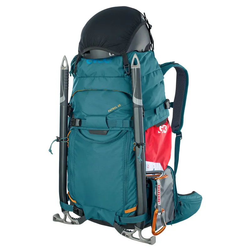 Evoc Patrol 40 Litre Backpack - Petrol-8