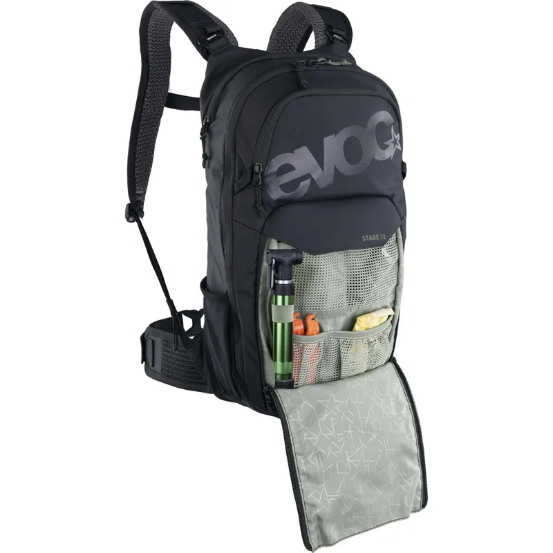 Evoc Stage 12 Performance Backpack - 12L - Black-4