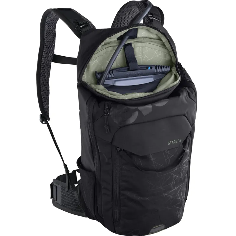 Evoc Stage 12 Performance Backpack - 12L - Black-5