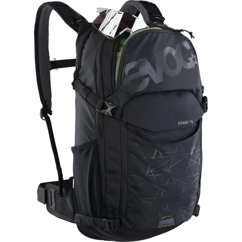 Evoc Stage 18 Performance 18 Litre Backpack - Black-2