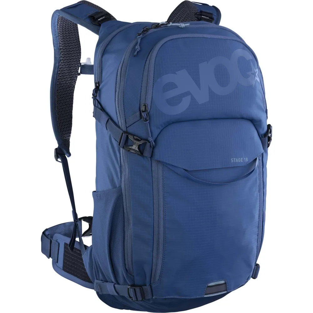 uPRISE Bikes Evoc Stage 18 Performance 18 Litre Backpack - Denim | Price match, 365 day return s, 18-Month Warranty, Finance Available & Free UK Delivery