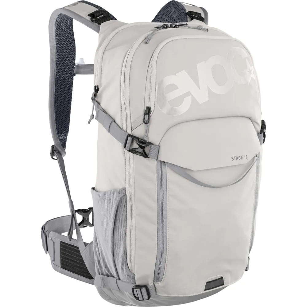 uPRISE Bikes Evoc Stage 18 Performance 18 Litre Backpack - Sand | Price match, 365 day return s, 18-Month Warranty, Finance Available & Free UK Delivery