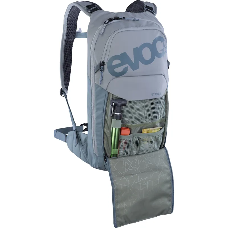 Evoc Stage Performance 6 Litre Backpack - Stone/Steel-4