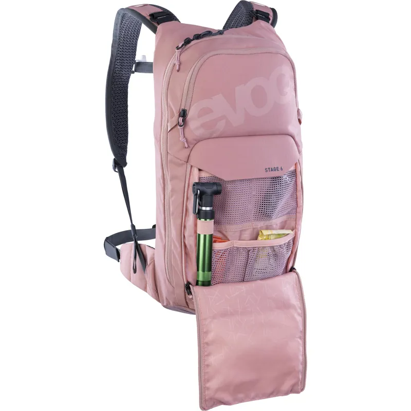 Evoc Stage Performance 6L Backpack with 2L Bladder - Dusty Pink-4