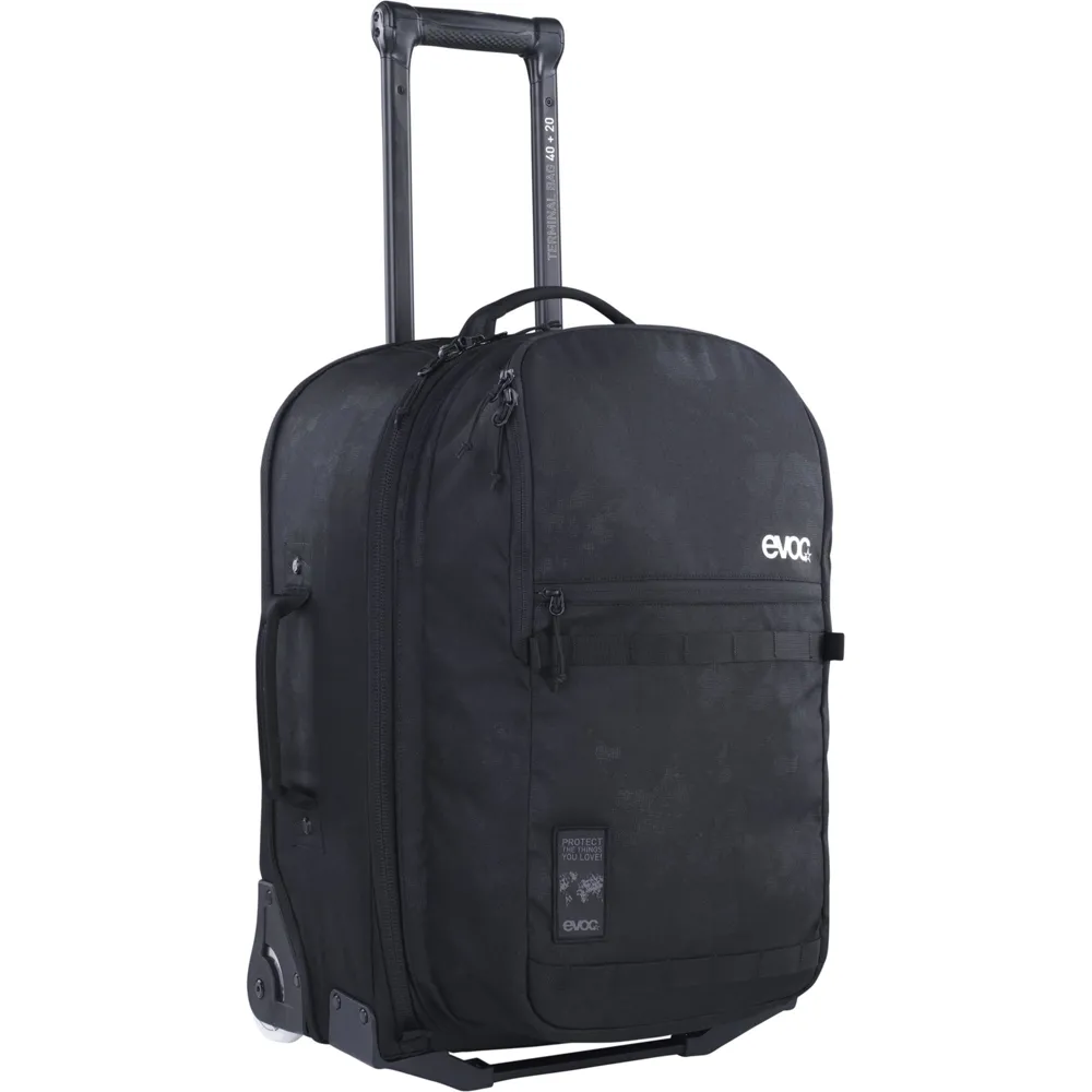 uPRISE Bikes Evoc Terminal Bag 40+20 Litre - Black | Price match, 365 day return s, 18-Month Warranty, Finance Available & Free UK Delivery