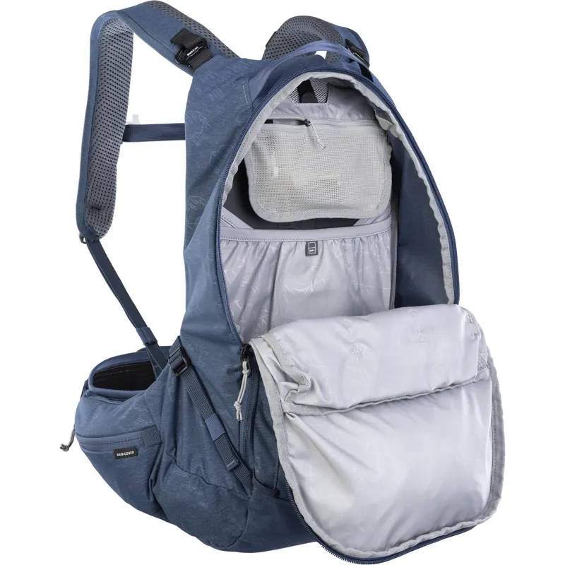 Evoc Trail Pro Protector 16 Litres Backpack - Denim-4