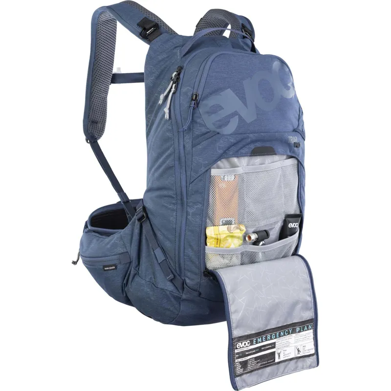 Evoc Trail Pro Protector 16 Litres Backpack - Denim-6
