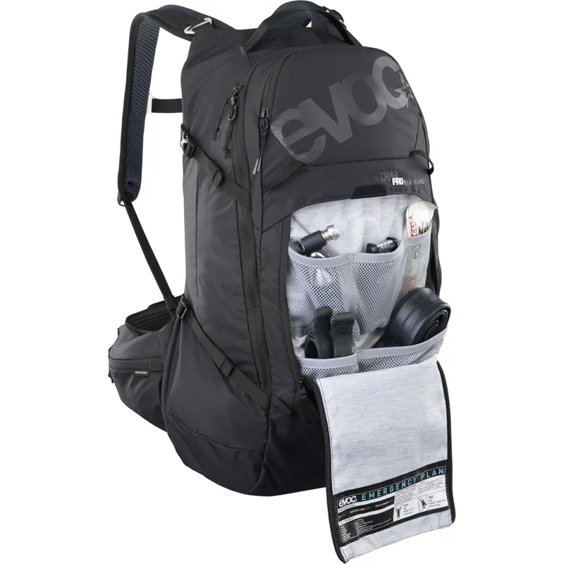 Evoc Trail Pro Blackline Protector Backpack - 26L - Black-5