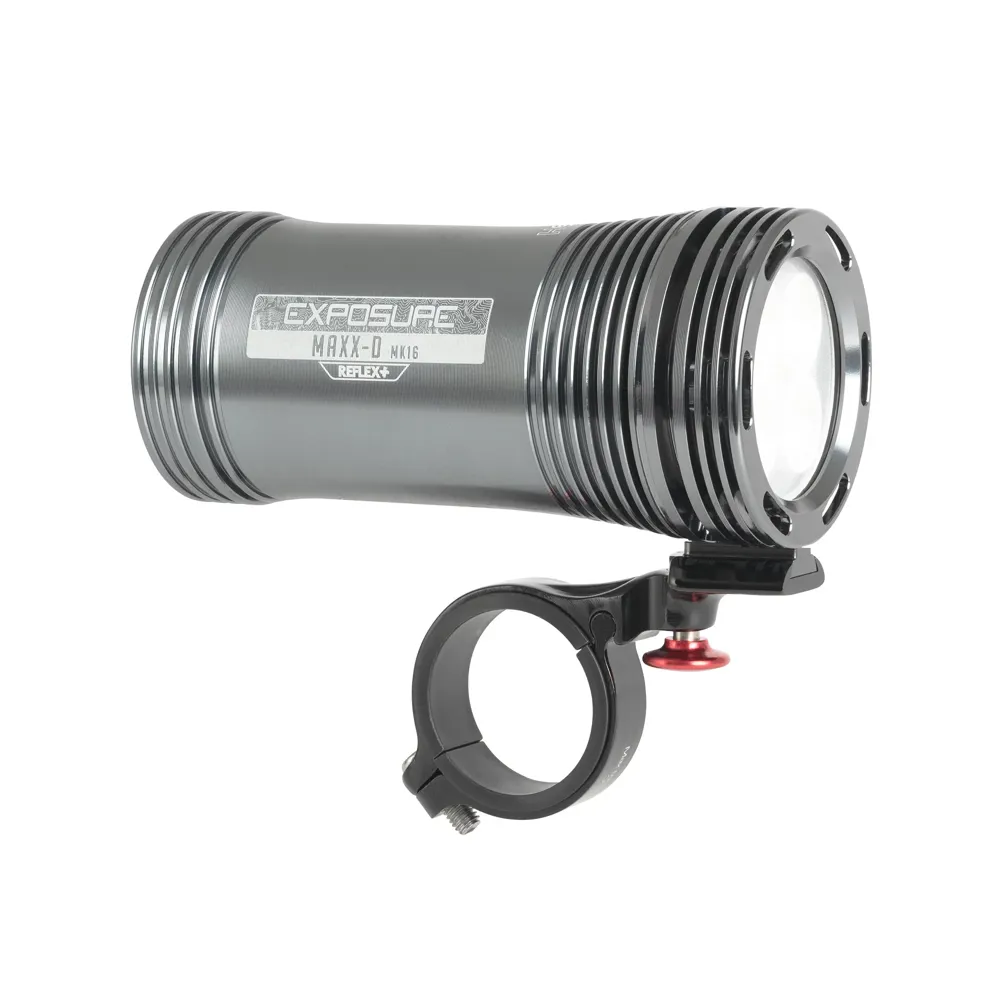 uPRISE Bikes Exposure MaXx-D Mk16 4800 Lumens Front Light - Metal Black | Price match, 365 day return s, 18-Month Warranty, Finance Available & Free UK Delivery