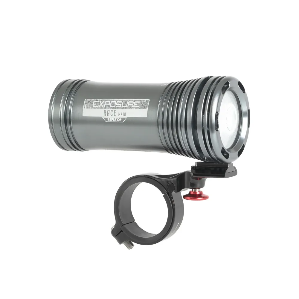 uPRISE Bikes Exposure Race Mk18 2800 Lumens Front Light - Metal Black | Price match, 365 day return s, 18-Month Warranty, Finance Available & Free UK Delivery