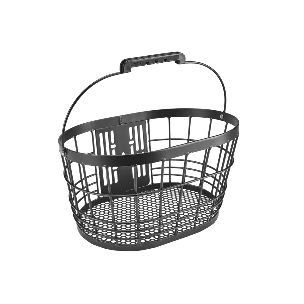 uPRISE Bikes Electra Alloy Wire QR Front Basket - Black | Price match, 365 day return s, 18-Month Warranty, Finance Available & Free UK Delivery